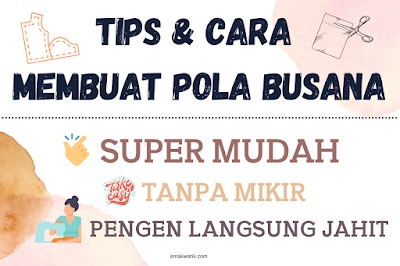pola baju gratis dan tutorial membuat pola baju mudah
